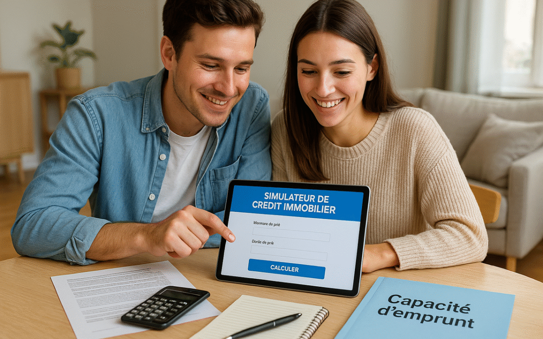 Simulation prêt immobilier : calculez votre capacité d’emprunt en ligne facilement et rapidement !