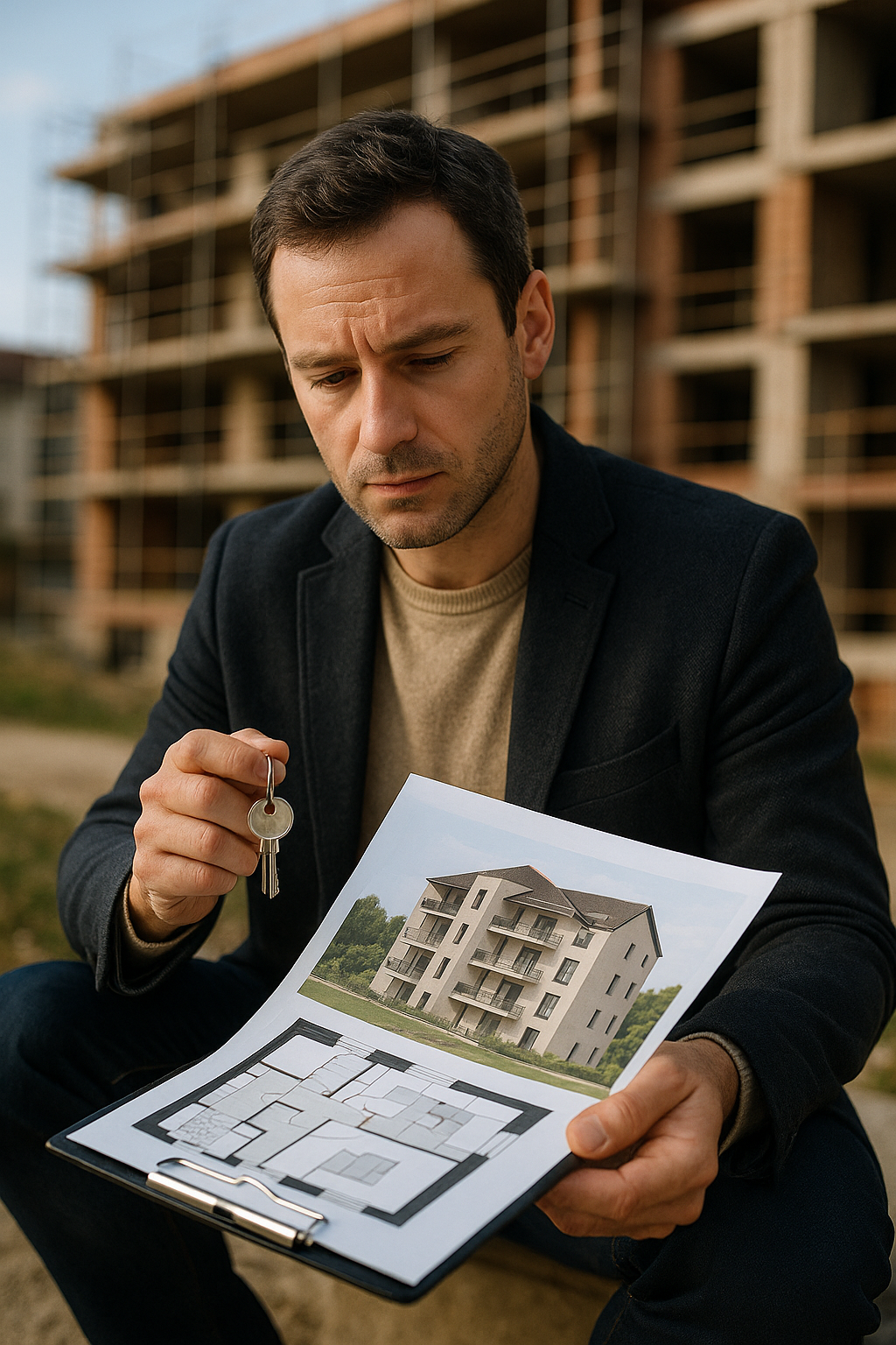Acheter en VEFA (neuf sur plan) : avantages, risques, protections