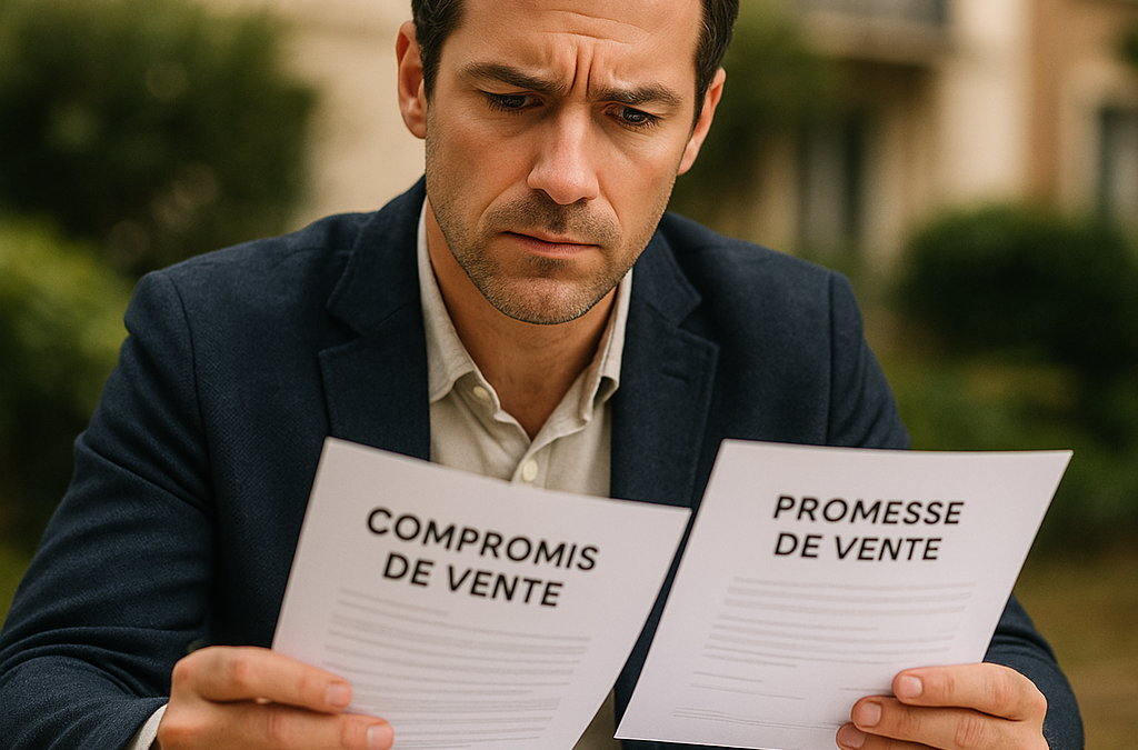 Compromis de vente vs promesse de vente : quelle différence ?